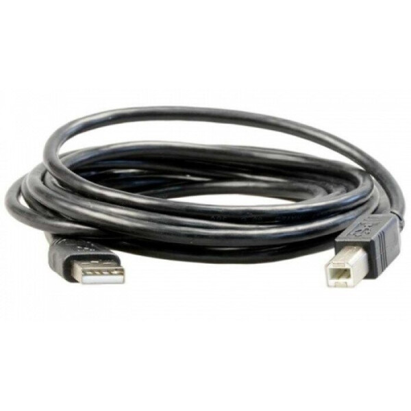 

Кабель USB 2.0 AM / BM, 3.0m, 1 феррит, черный, Пакет Q200, v1