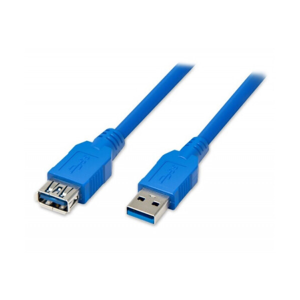 

Удлинитель USB 3.0 AM / AF, 0.5m, Blue, Пакет, Q100