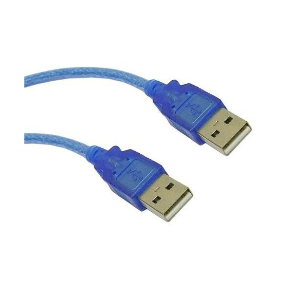 

Кабель USB 2.0 RITAR AM / AM, 0.5m, прозрачный синий
