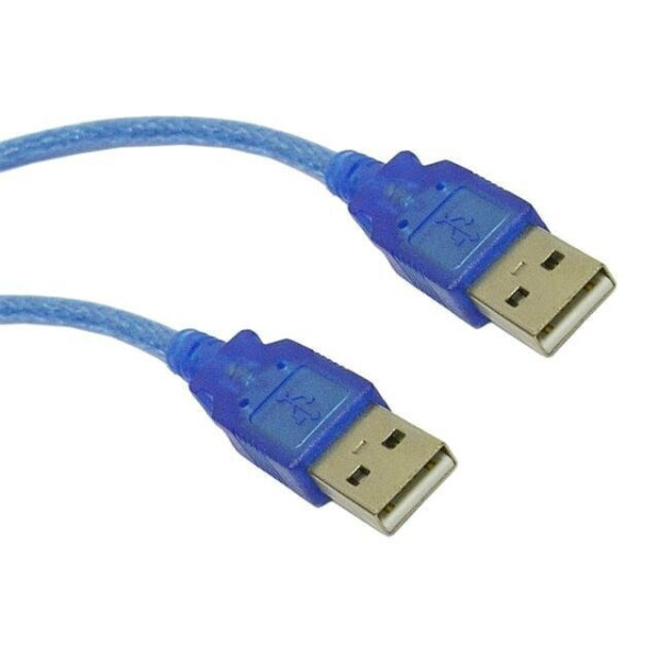 

Кабель USB 2.0 RITAR AM / AM, 1.5m, прозрачный синий