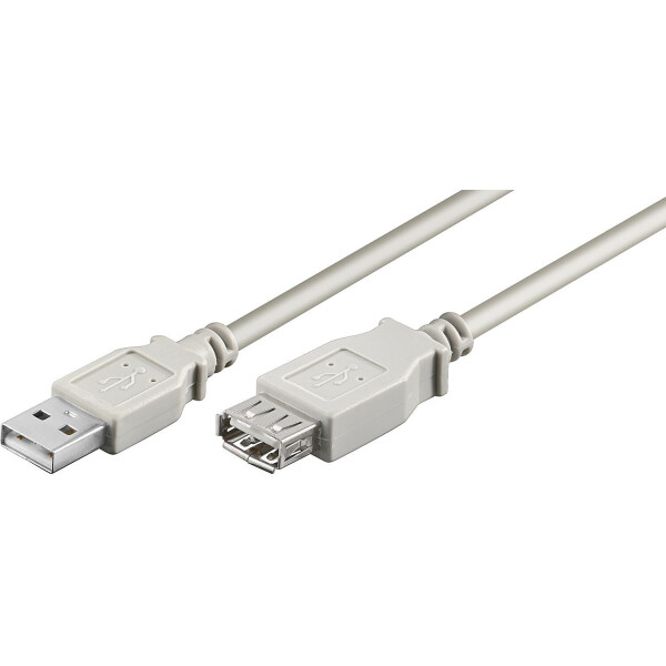 

Кабель-удлинитель MicroConnect USB2.0 Extension A-A 3m M-F (USBAAF3)