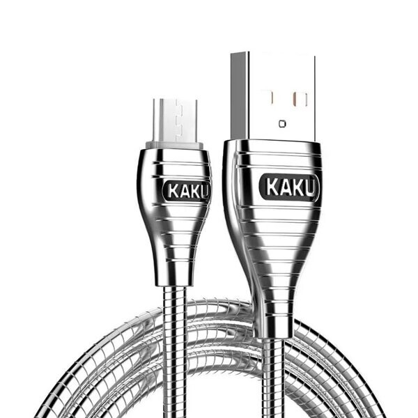 

Кабель iKAKU ALLOY series for iphone 1м 2.8A Silver