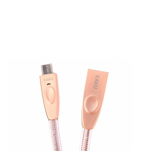 

Кабель iKAKU Speeded series for mirco 1m 2.4A Rose Gold