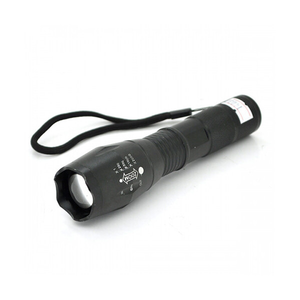

Фонарик ручной WD-660 Zoom Алюминий, Black