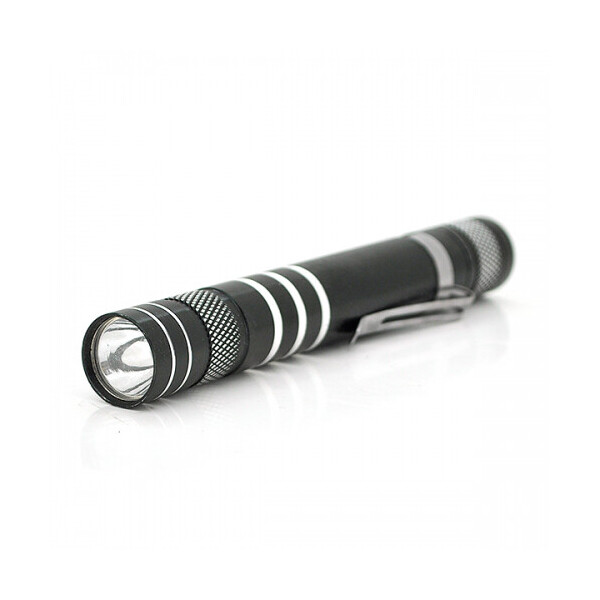 

Карманный фонарик 1LED Алюминий, Black
