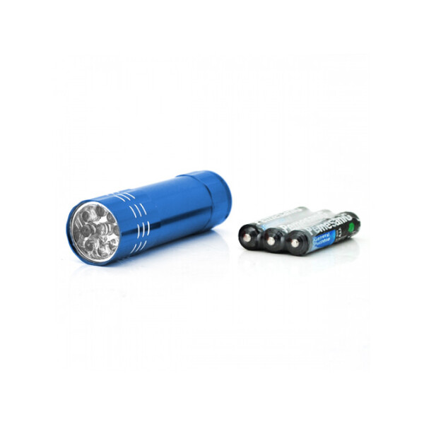 

Карманный фонарик 5001-10, 1LED, Алюминий, Blue
