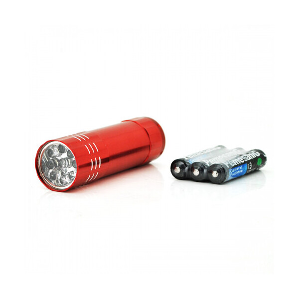 

Карманный фонарик Bailong BL-С709 1LED Алюминий, Red