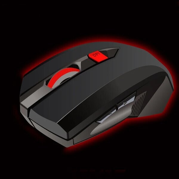 

Мышь беспроводная Fantech WG7 GAREN 6 кнопок 800-2000 DPI Mac OS Black