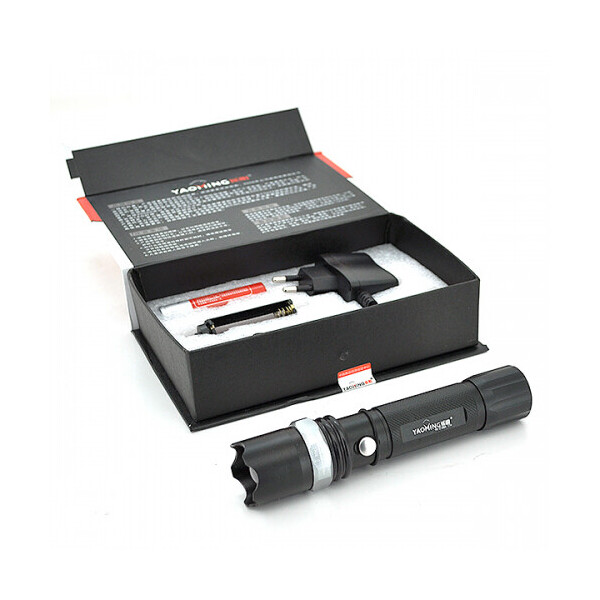 

Фонарик ручной Yaoming YM-2188 Zoom Алюминий, Вlack