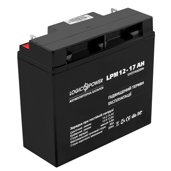 

Аккумулятор кислотный AGM LogicPower LPM 12 - 17 AH