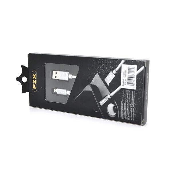 

Кабель PZX V-100 Micro-USB 4.0A 1м White