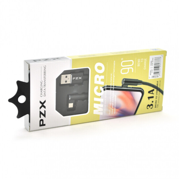 

Кабель PZX V137, Micro-USB, 3.1A, Black, длина 1м, BOX