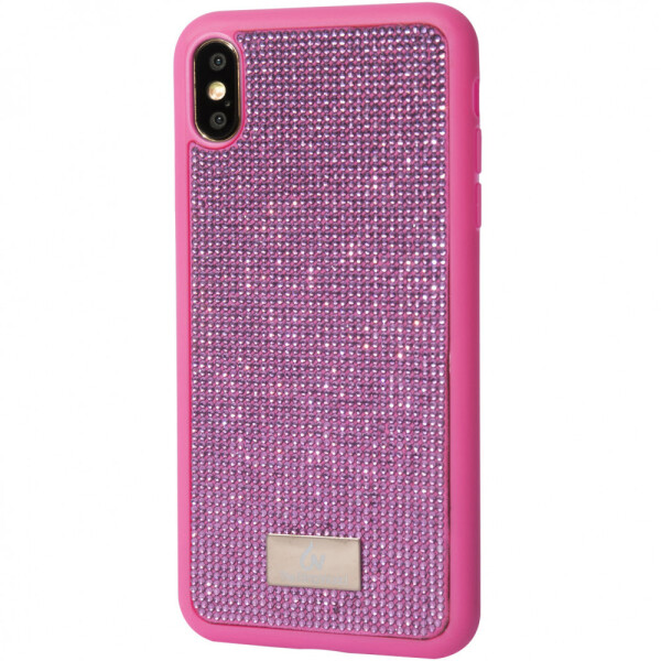 

TPU чехол Bling World Grainy Diamonds для Apple iPhone X / XS (5.8") Розовый (111004)