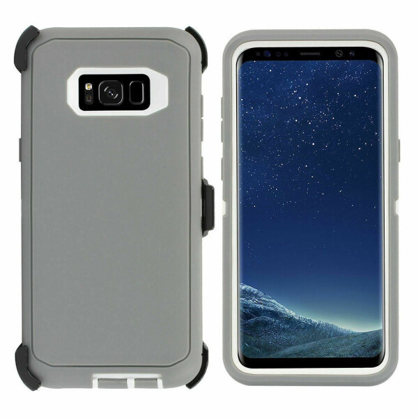 

Чехол противоударный Defender для Samsung Galaxy S8 Plus Grey