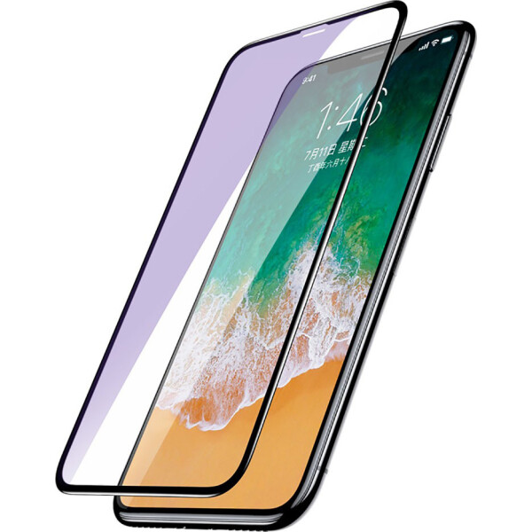 

полноэкранное Baseus 0.2mm Arc-Surface Anti-Blue Light Black для iPhone 11 Pro Max/XS Max