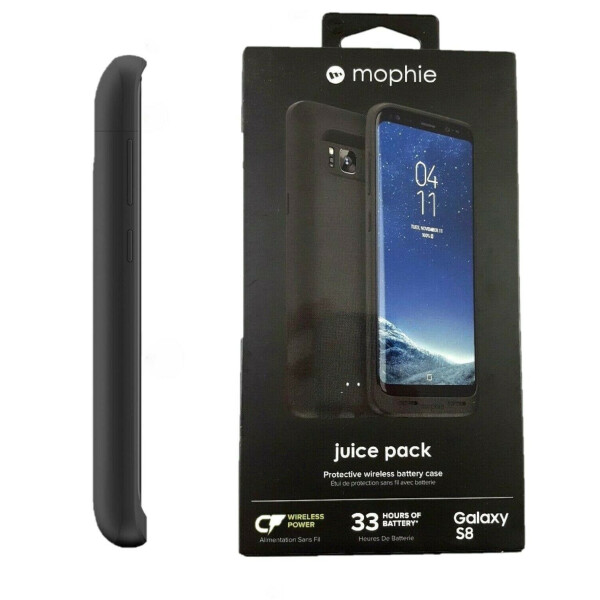 

Чехол-аккумулятор Power Bank Mophie Juice Pack для Samsung Galaxy S8 Plus черный