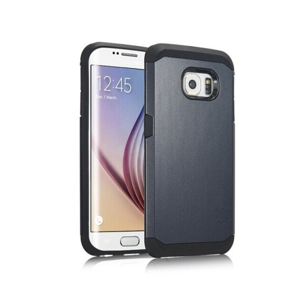 

Бронированый противоударный чехол Slim Armor для Samsung S6 Edge Navy
