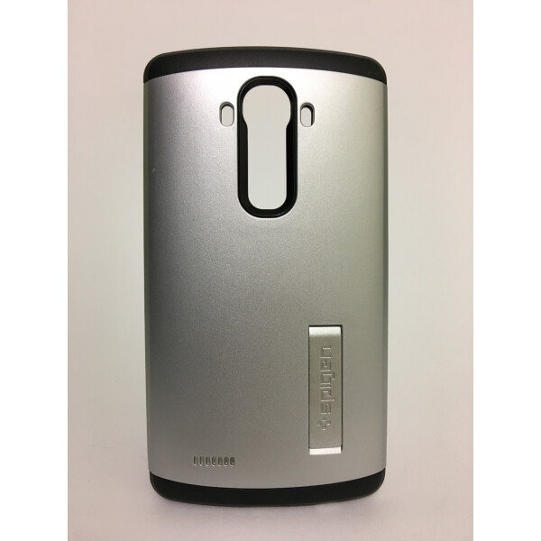 

Чехол противоударный Slim Armor с подставкой для LG G4 Silver Silver