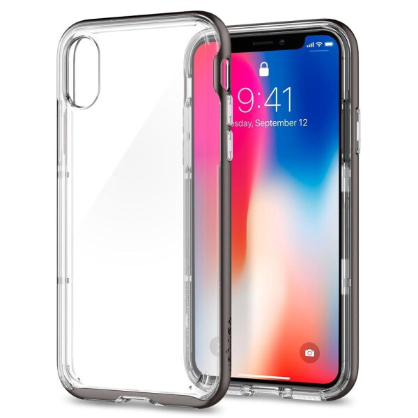 

Чехол Spigen Neo Hybrid для Iphone X/XS Gun Metal