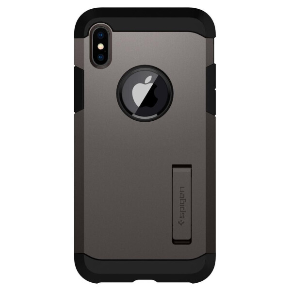 

Чехол Spigen Tough Armor для Iphone X/XS Gun Metal