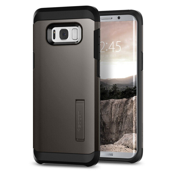 

Чехол Spigen Tough Armor для Samsung Galaxy S8 Gun Metal