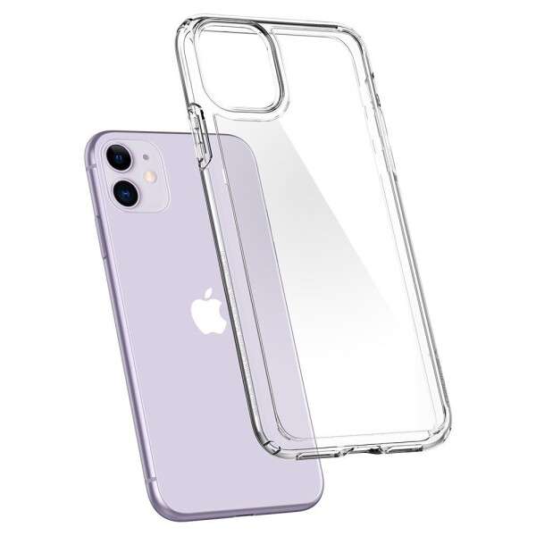 

Чехол прозрачный противоударный Spigen Ultra Hybrid для Iphone 11 Crystal Clear