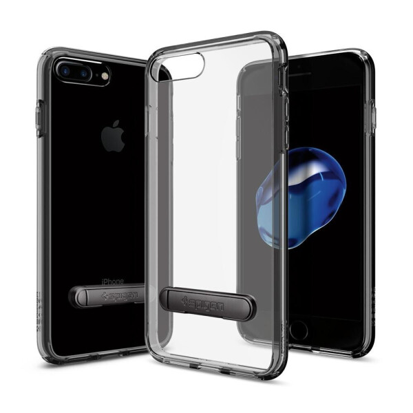 

Чехол прозрачный противоударный с подставкой Spigen Ultra Hybrid S для iPhone 7/8 Plus Space Crystal