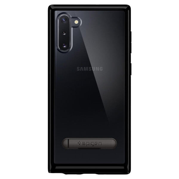 

Чехол прозрачный с подставкой Spigen Ultra Hybrid S для Samsung Galaxy Note 10 Midnight Black