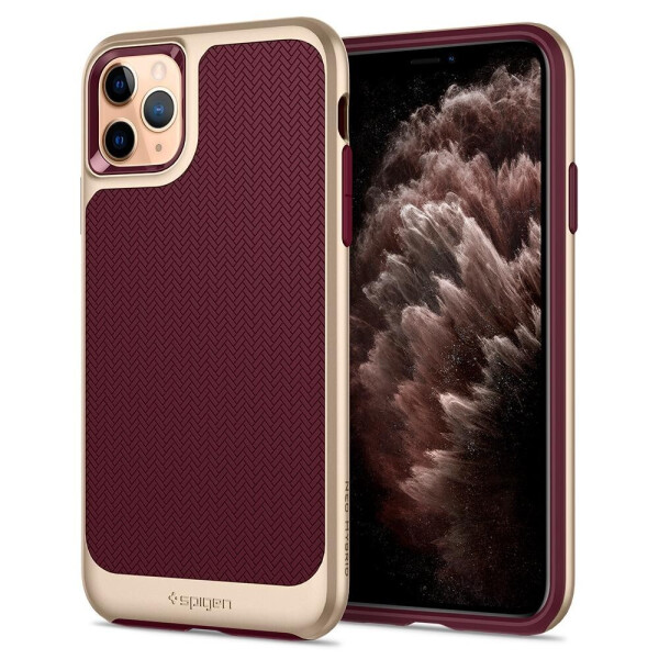 

Чехол противоударный Spigen Neo Hybrid для Iphone 11 Pro Max Burgundy Red