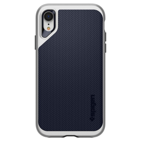 

Чехол противоударный Spigen Neo Hybrid для Iphone XR Satin Silver
