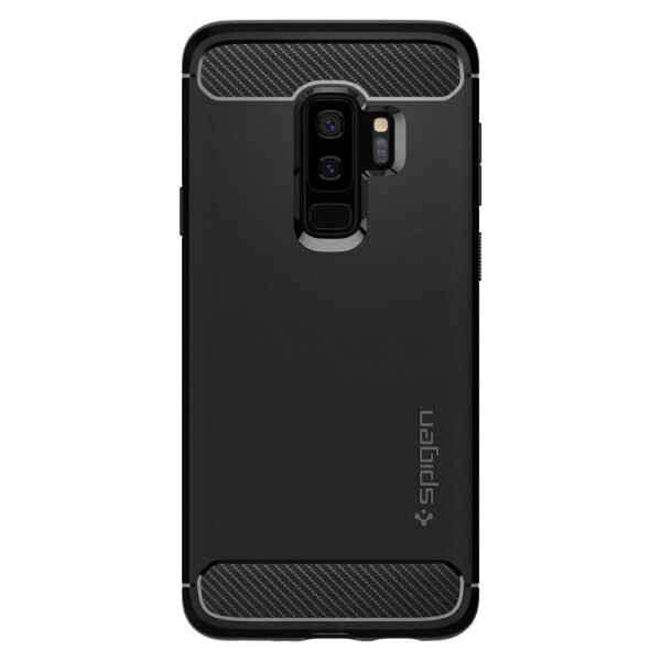 

Чехол противоударный Spigen Rugged Armor для Samsung Galaxy S9 Plus Black