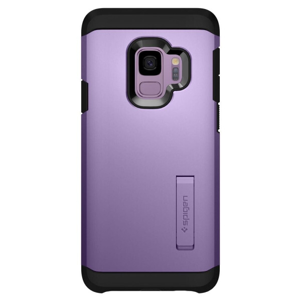 

Чехол противоударный с подставкой Spigen Tough Armor для Samsung Galaxy S9 Lilac purple