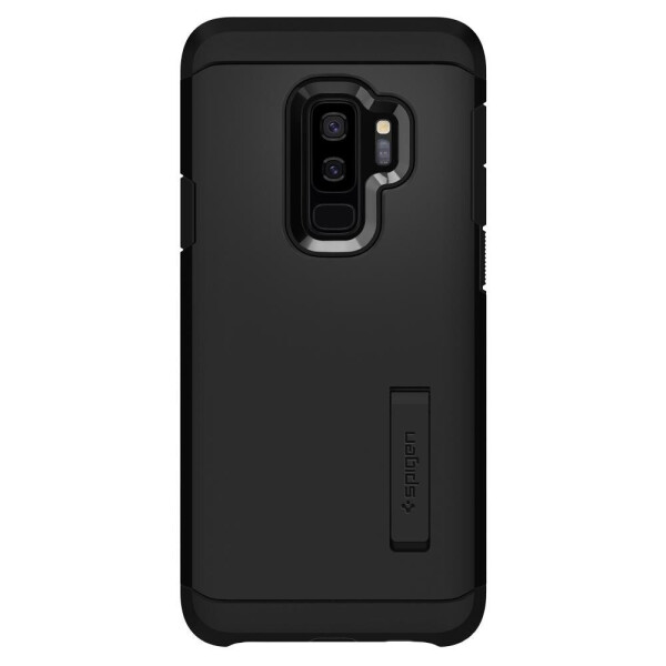 

Чехол противоударный с подставкой Spigen Tough Armor для Samsung Galaxy S9 Plus Black