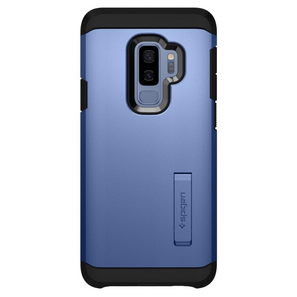 

Чехол противоударный с подставкой Spigen Tough Armor для Samsung Galaxy S9 Plus Coral Blue