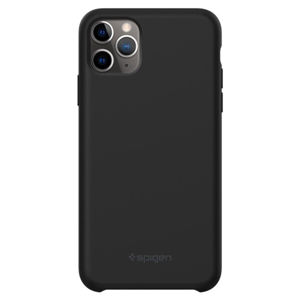 

Чехол противоударный силиконовый Spigen Silicone Fit для Iphone 11 Pro Black