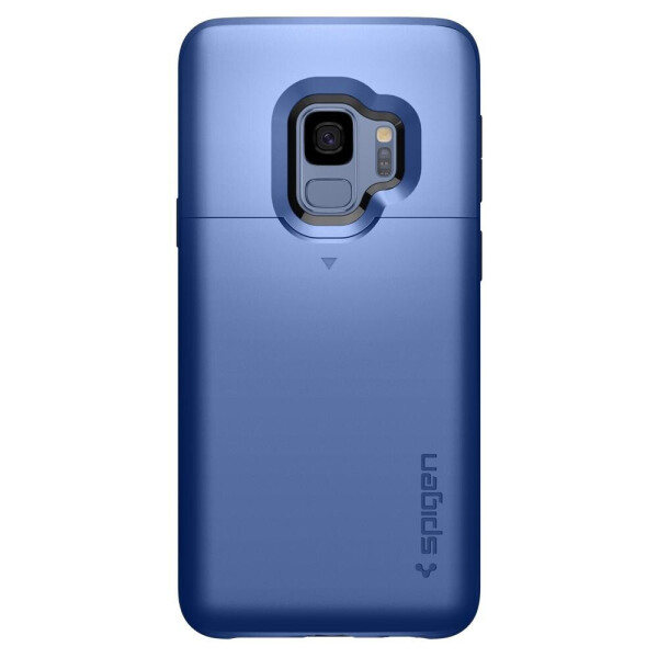 

Чехол с отделением для карт Spigen Slim Armor CS для Samsung Galaxy S9 Coral Blue