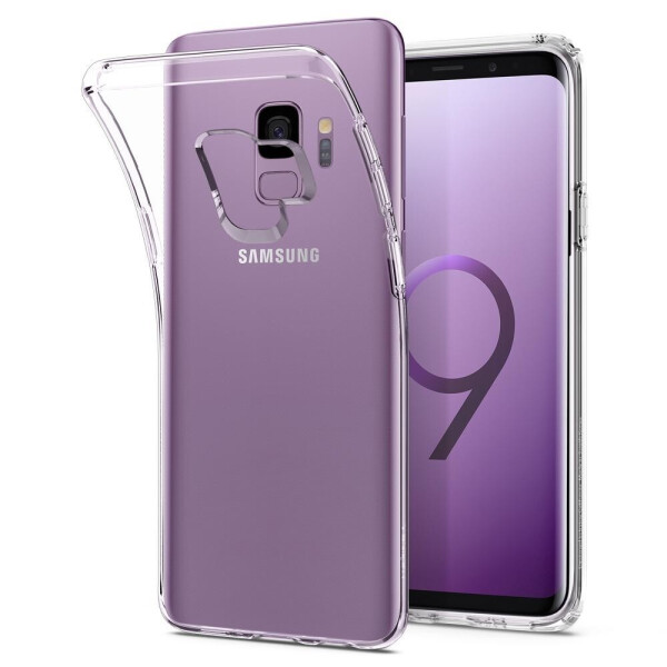

Чехол силиконовый прозрачный противоударный Spigen Liquid Crystal для Samsung Galaxy S9