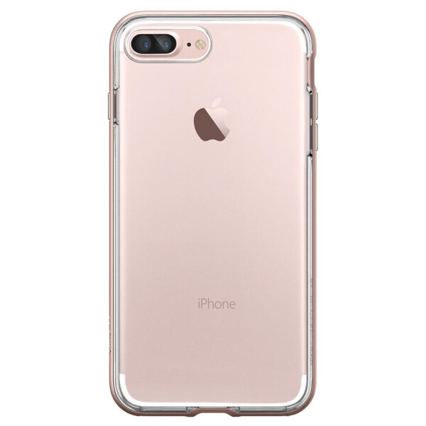 

Чехол силиконовый прозрачный противоударный Spigen Neo Hybrid Crystal для iPhone 7/8 Plus Rose Gold