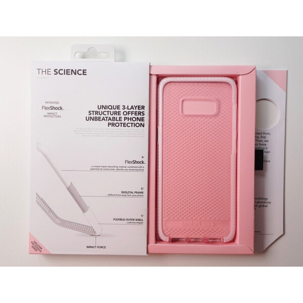 

Защитный чехол Tech21 D3O® Flexshock для Samsung S8 Plus Rose Tint White