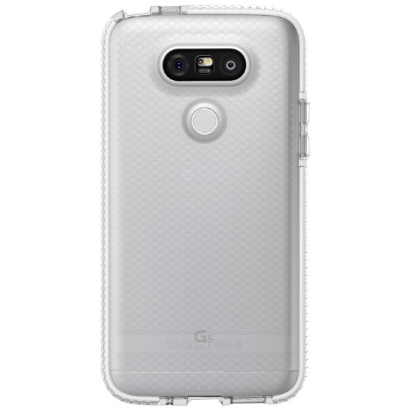 

Противоударный чехол силиконовый Tech21 Evo Check для LG G5 Белый