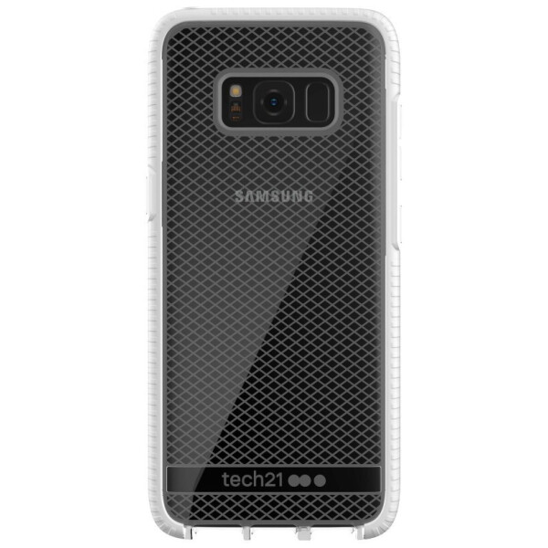 

Чехол Tech21 Evo Check противоударный для Samsung Galaxy S8 Plus White + Transparent