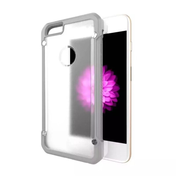 

Чехол Unicorn Beetle противоударный для Iphone 6/6S Plus Grey + Transparent