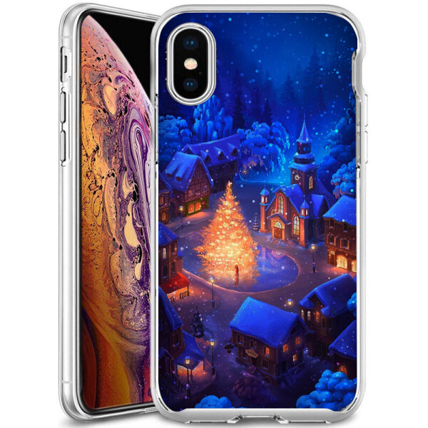

TPU чехол Зимняя сказка для Apple iPhone XS Max (6.5") Елочка (119049)