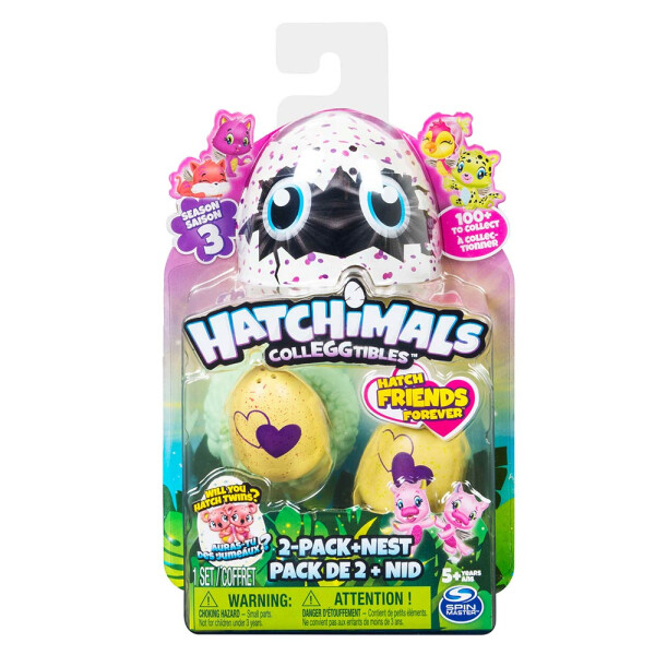 

Набор Hatchimals Сезон 3 Гнездо и два яйца сюрприз (SM19103/6041332)