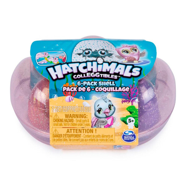 

Набор Spin Master Hatchimals CollEggtibles 5 Коралловая раковина и шесть коллекционных фигурок Сезон 5 (SM19115/6046155-2)