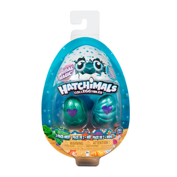 

Набор Spin Master Hatchimals CollEggtibles Гнездо + 2 коллекционные фигурки-сюрприза в яйцах, в ассортименте сезон 5 (SM19103/6045520)