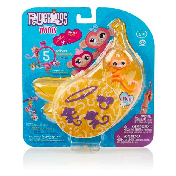 

Набор игровых фигурок WowWee Набор из 3-х фигурок Fingerlings, в ассорт. (W3797)