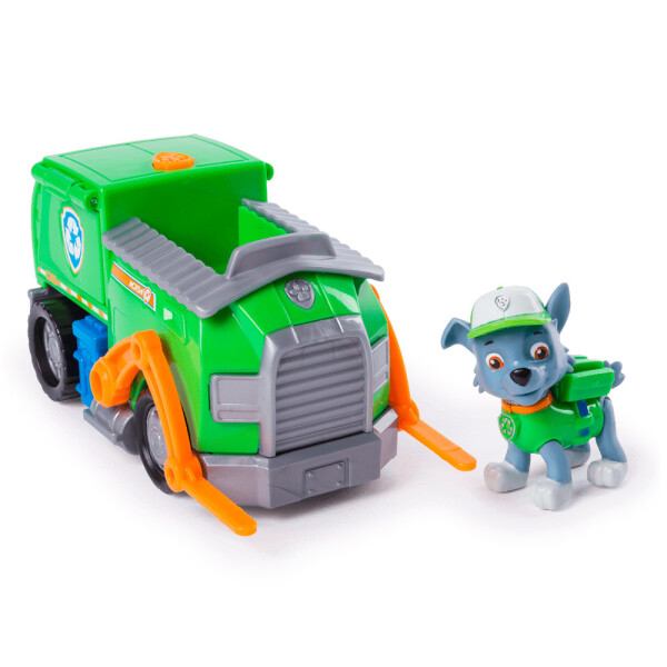 

Персонаж мультфильма Spin Master Paw Patrol Спасательный автомобиль-трансформер с водителем Рокки (SM16601/0948)