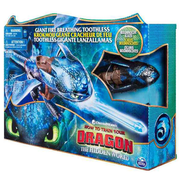 

Фигурка Spin Master Большой дракон Беззубик, дышащий огнем (SM66555)