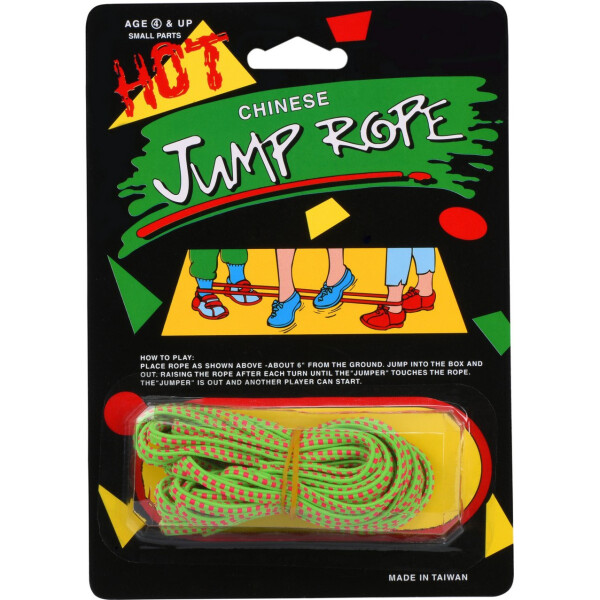 

Скакалка-резинка goki зеленая GK215G-4